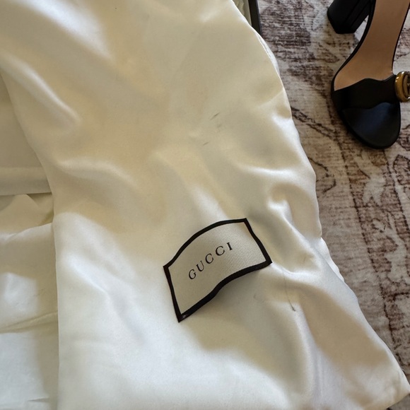 Gucci Women's Marmont High Block Heel Sandals - Picture 8 of 9